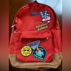 Stranger Things Patchwork Backpack